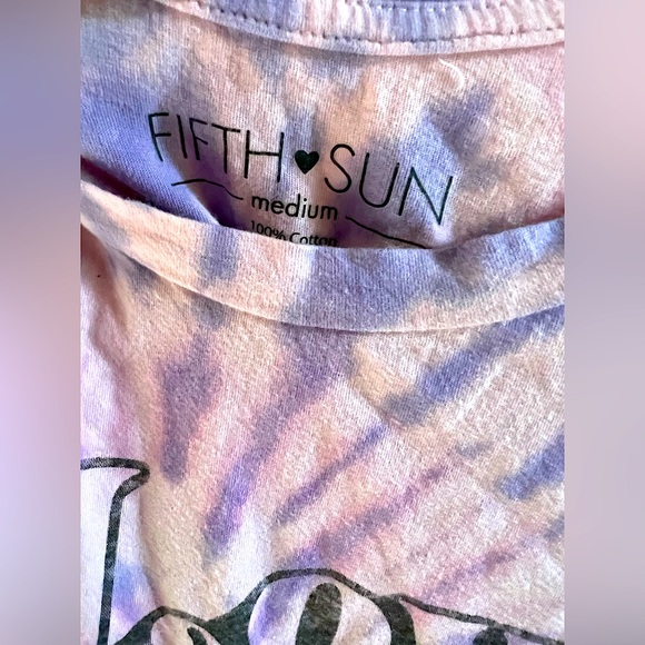 Fifth Sun Tie-Dye Tank 🩵🍭 - Picture 2 of 4